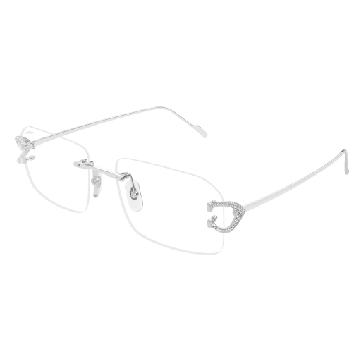 Precious de Cartier Rimless Solid Gold Eyeglasses