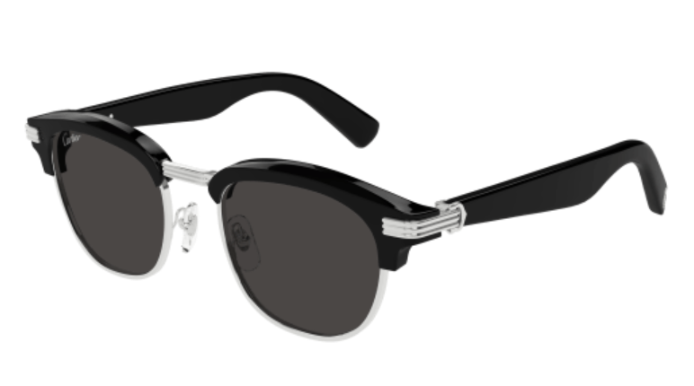 Première de Cartier Square Acetate Sunglasses