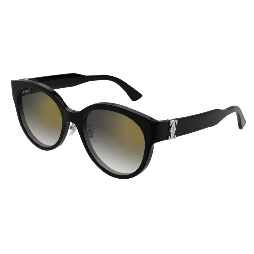 C de Cartier Round Acetate Sunglasses
