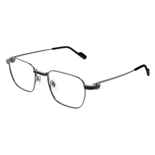 Première de Cartier Square Metal Eyeglasses