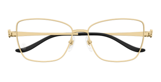 Panthère de Cartier Cat Eye Metal Eyeglasses