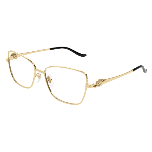 Panthère de Cartier Cat Eye Metal Eyeglasses