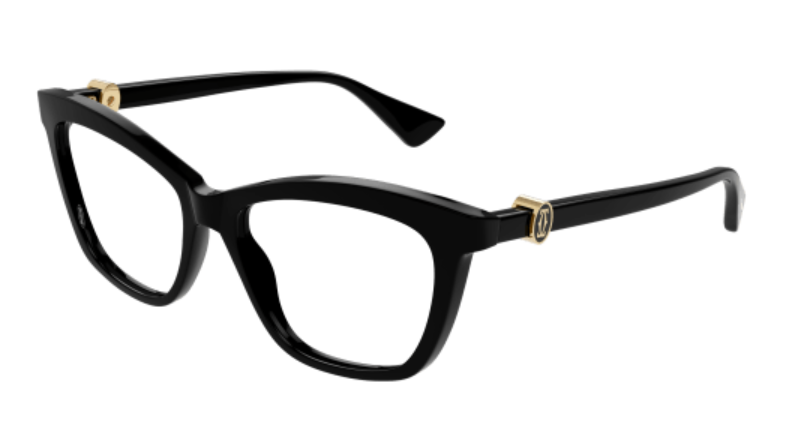 C de Cartier Cat Eye Acetate Eyeglasses