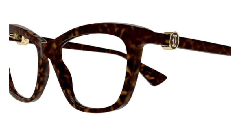 C de Cartier Cat Eye Acetate Eyeglasses