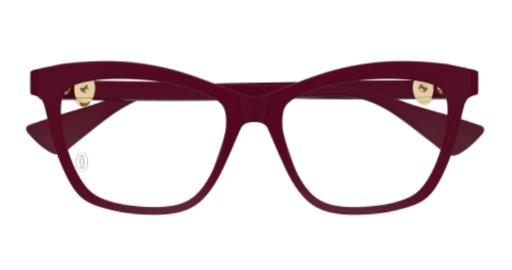 C de Cartier Cat Eye Acetate Eyeglasses