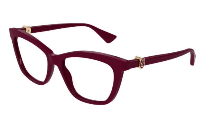 C de Cartier Cat Eye Acetate Eyeglasses