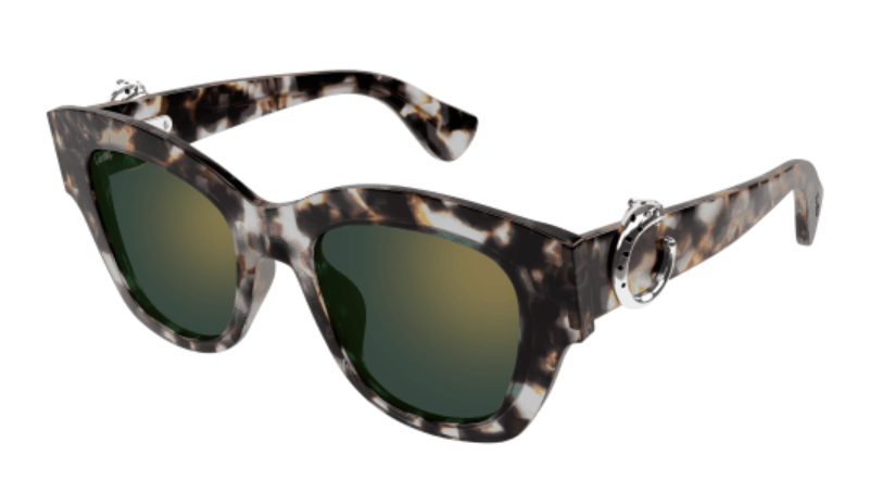 Panthère de Cartier Square Acetate Sunglasses