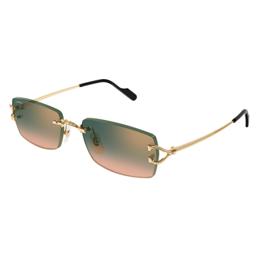 Classic C Motif Rimless Metal Sunglasses