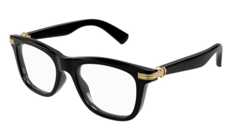 Première de Cartier Square Acetate Eyeglasses