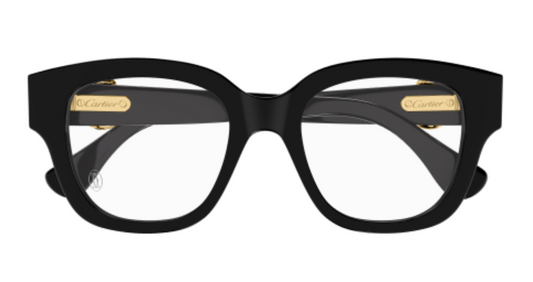 Panthère de Cartier Square Acetate Eyeglasses