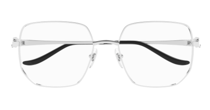 Panthère de Cartier Hexagonal Metal Eyeglasses