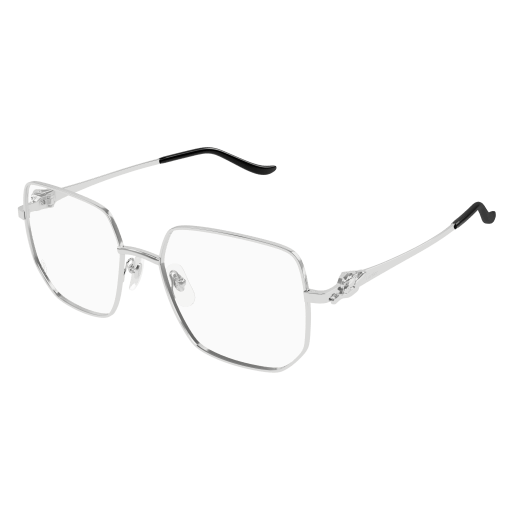 Panthère de Cartier Hexagonal Metal Eyeglasses
