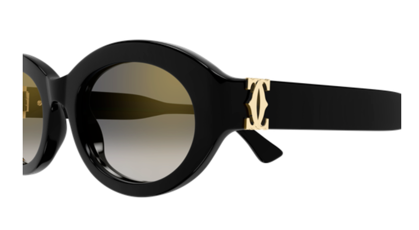 Signature C de Cartier Oval Acetate Sunglasses