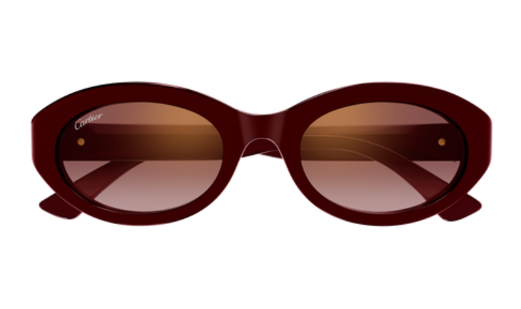 Signature C de Cartier Oval Acetate Sunglasses