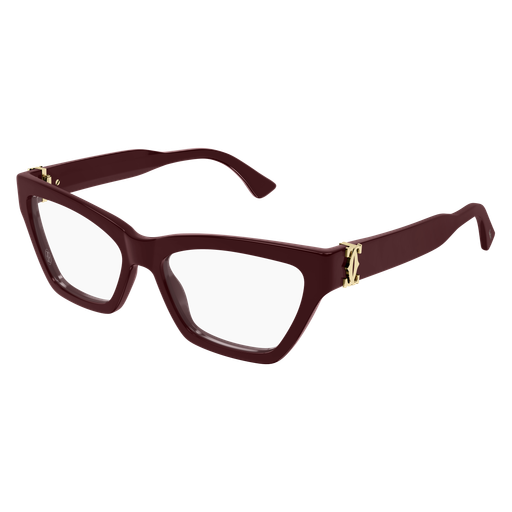 C de Cartier Rectangular Cat Eye Acetate Eyeglasses