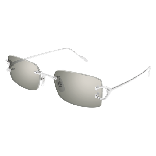 Decor Precious de Cartier Solid Gold Rimless Sunglasses