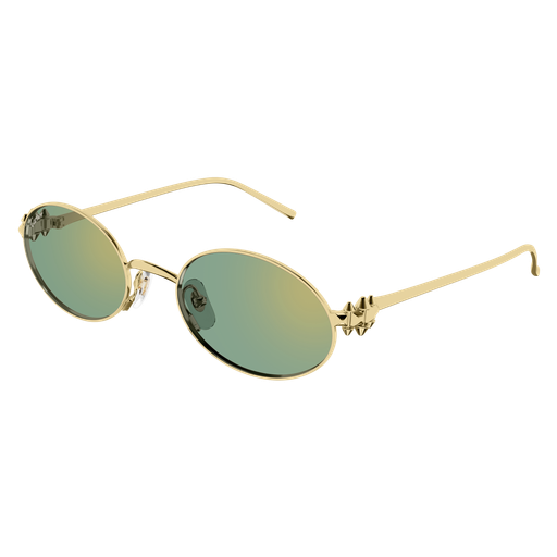 Clash de Cartier Oval Metal Sunglasses