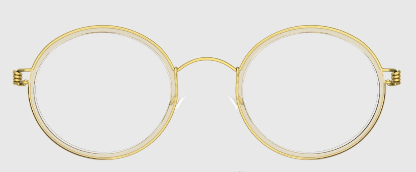 Lindberg Air Rim Round Eyeglasses