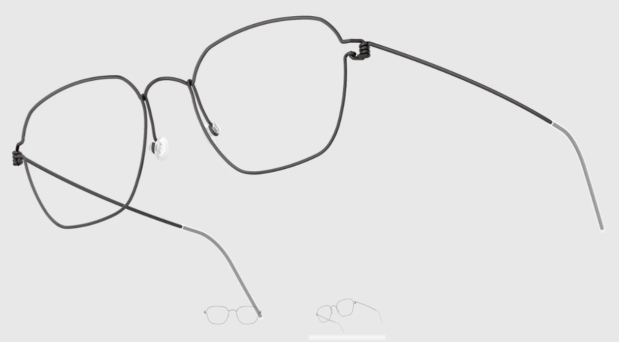 Lindberg Air Rim Rectangular Eyeglasses