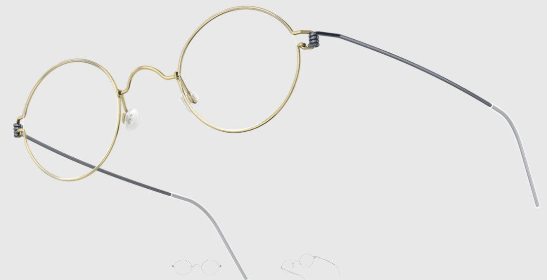 Lindberg Air Rim Round Eyeglasses
