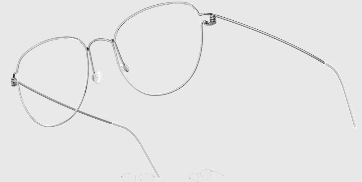 Lindberg Air Rim Round Eyeglasses