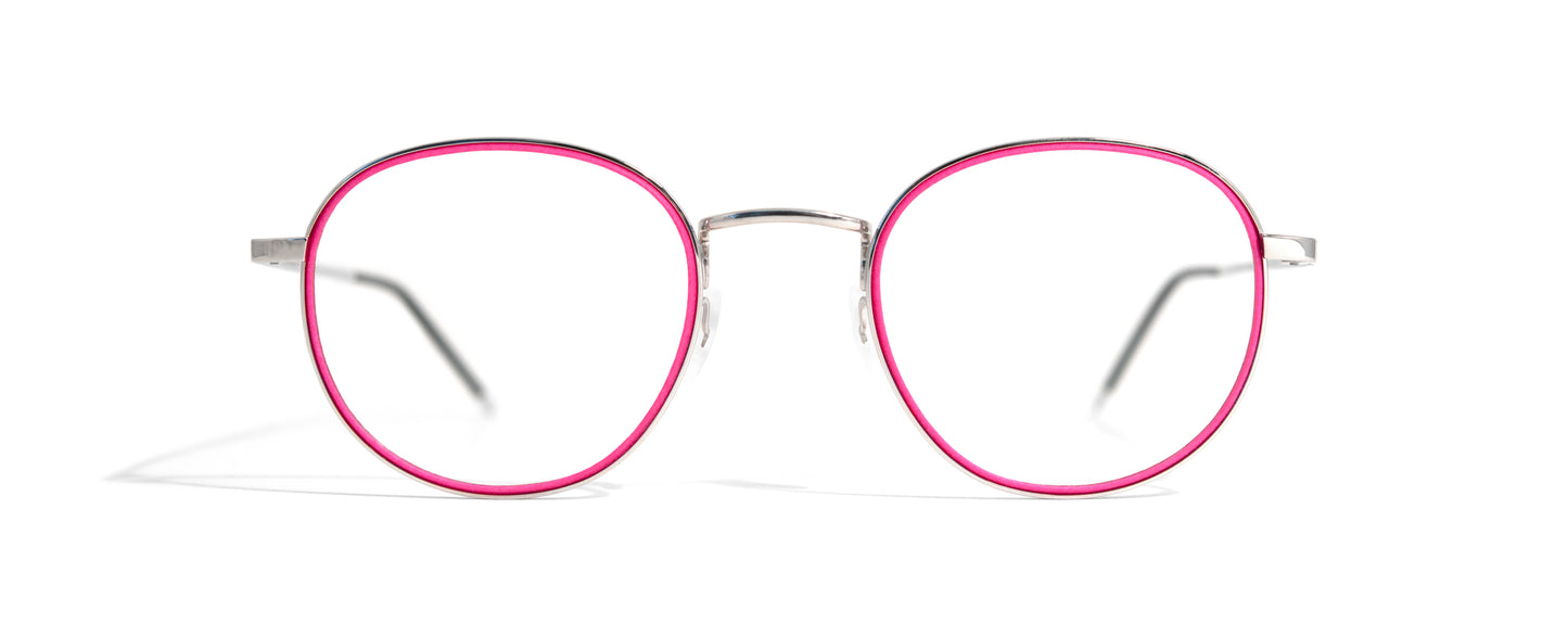 Gotti Dynes Round Eyeglasses