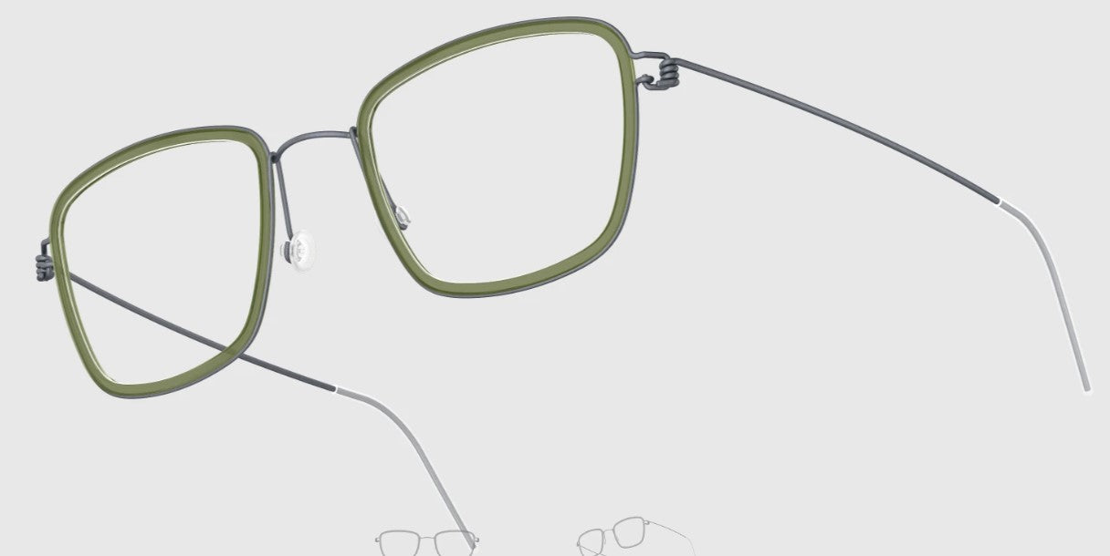 Lindberg Air Rim Square Eyeglasses