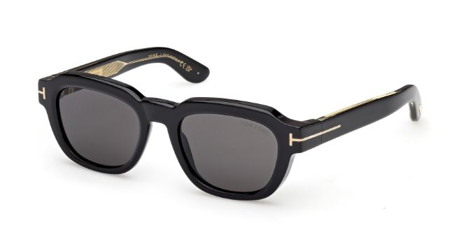 Tom Ford Icon Collection Round Acetate Sunglasses