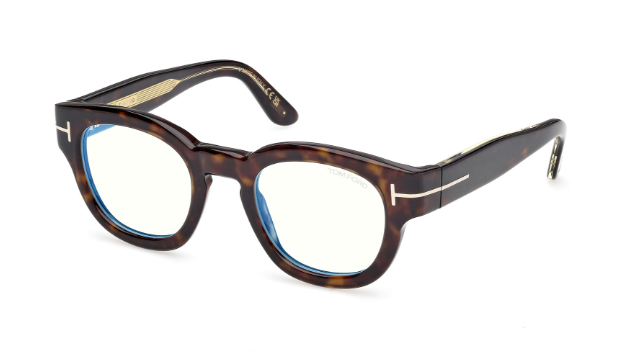 Tom Ford Icon Collection Round Acetate Eyeglasses
