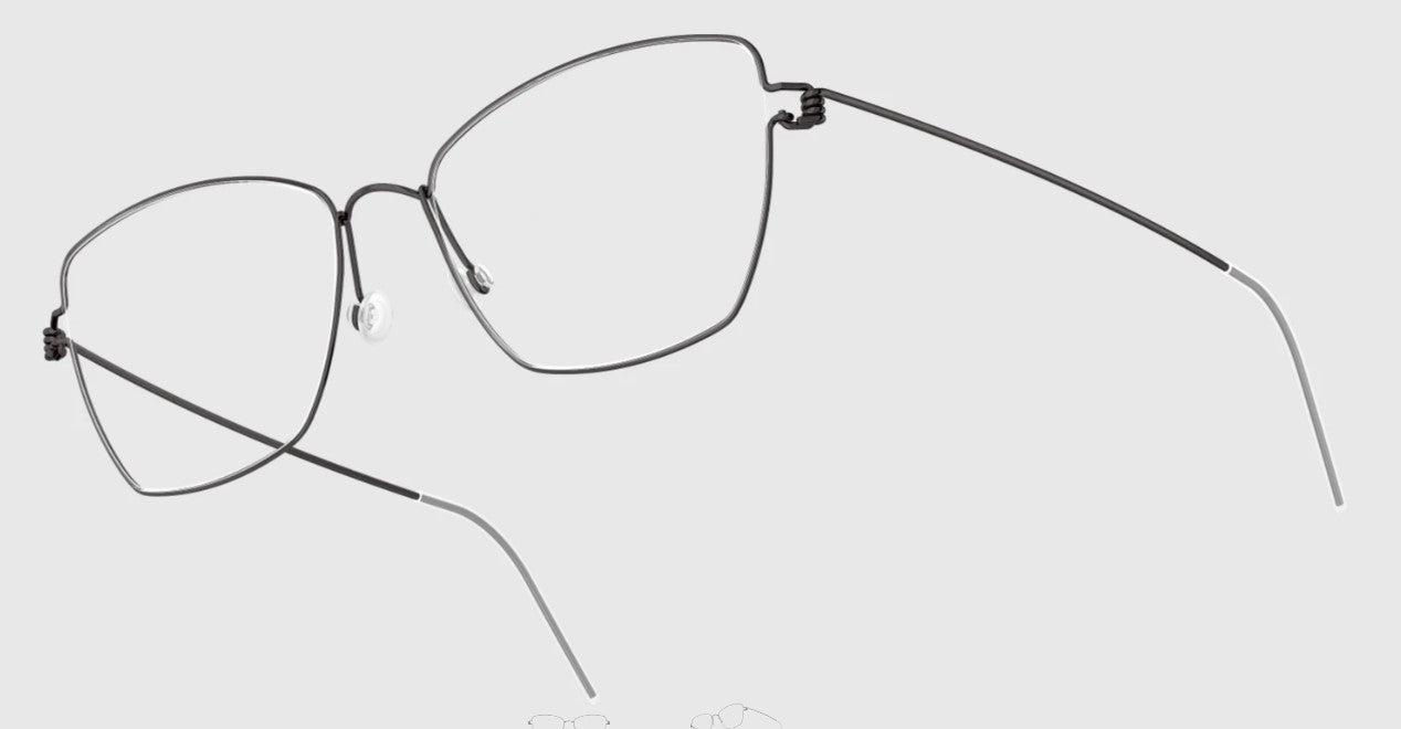 Lindberg Air Titanium Rim Cat-Eye Glasses