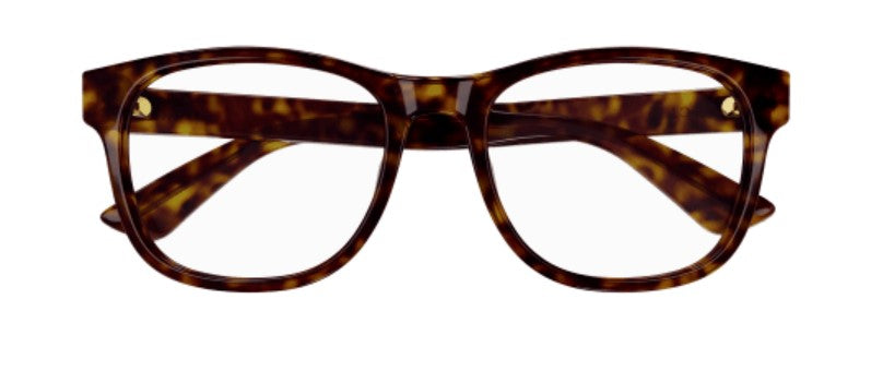 Gucci Square Circular Acetate Eyeglasses