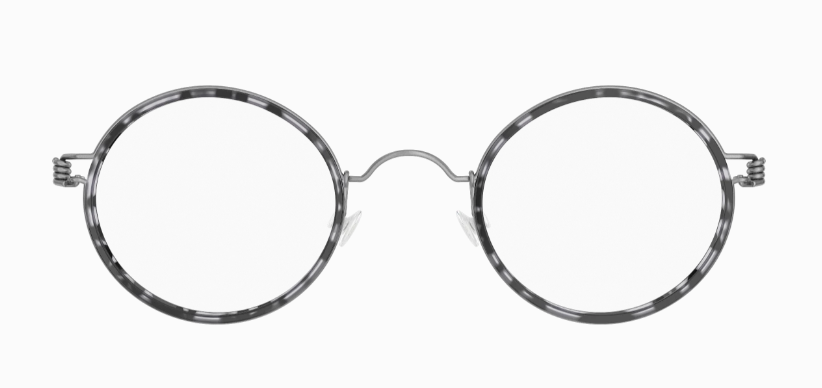 Lindberg Air Rim Round Eyeglasses