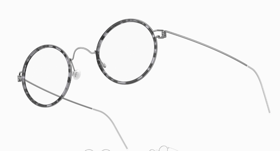 Lindberg Air Rim Round Eyeglasses