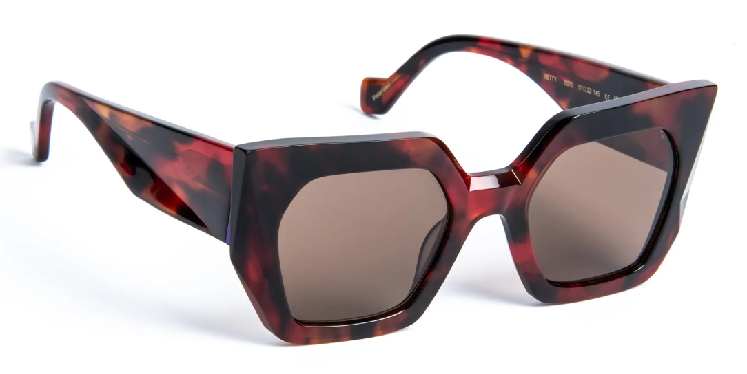 J.F.REY BETTY Hexagonal Polarized Sunglasses