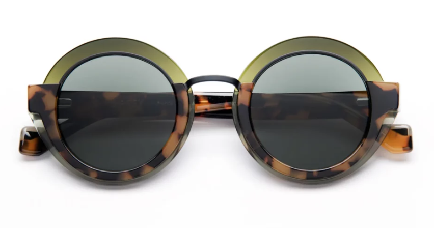 J.F.REY AGATHA Round Polarized Sunglasses