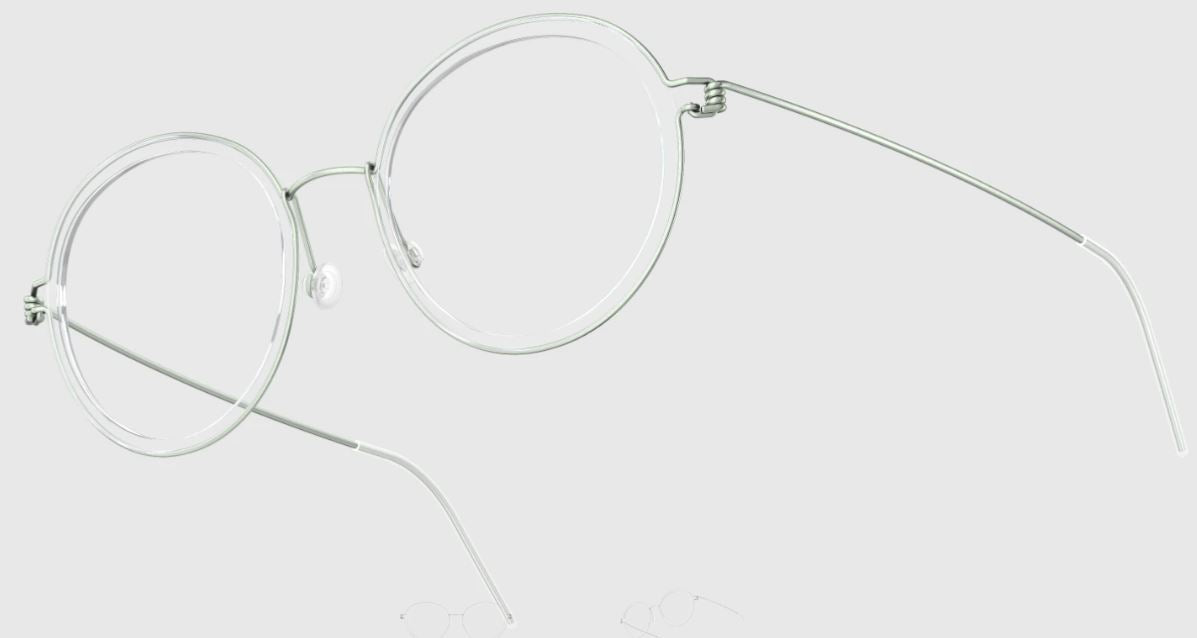 Lindberg Air Rim Round Eyeglasses