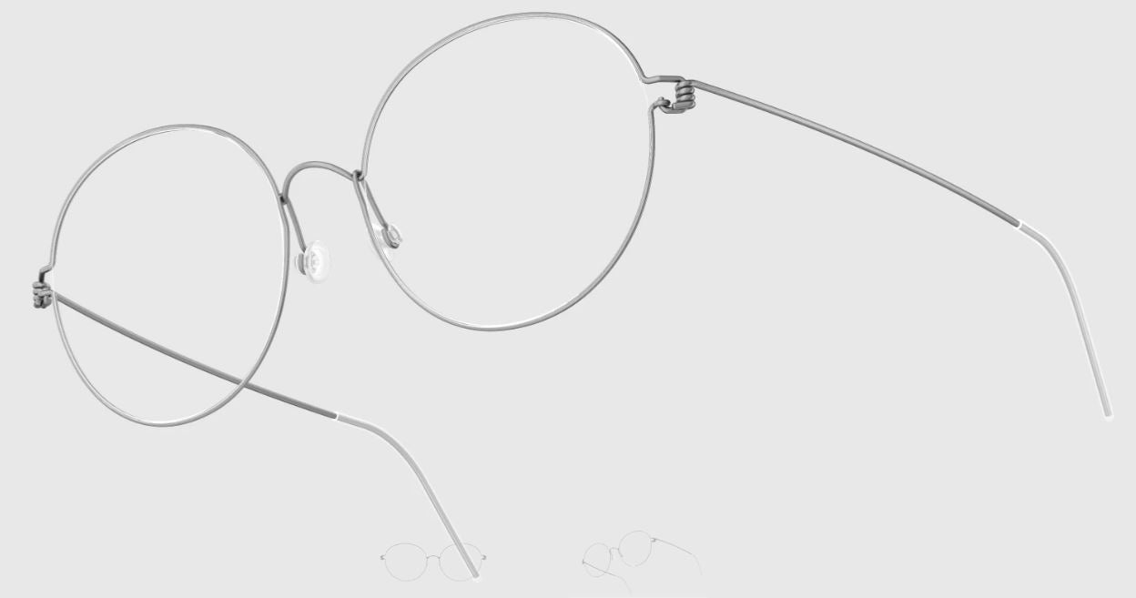 Lindberg Air Rim Round Eyeglasses