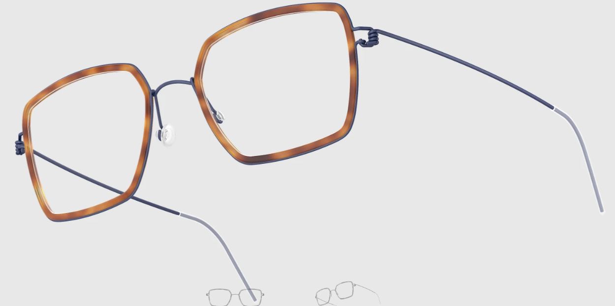 Lindberg Air Rim Square Eyeglasses
