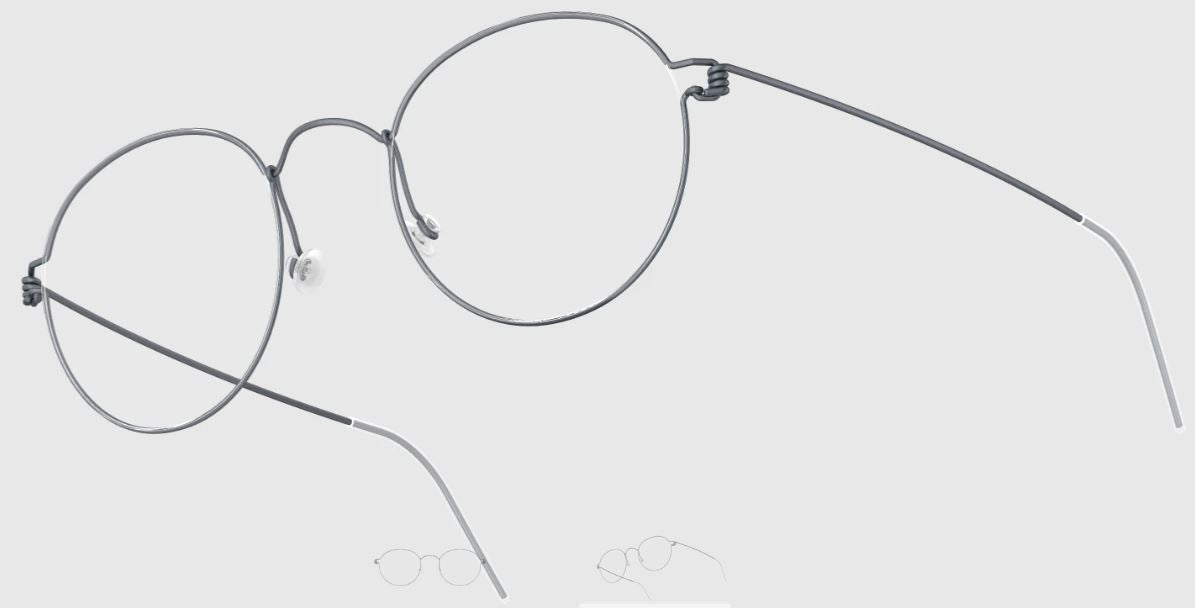 Lindberg Air Rim Round Eyeglasses