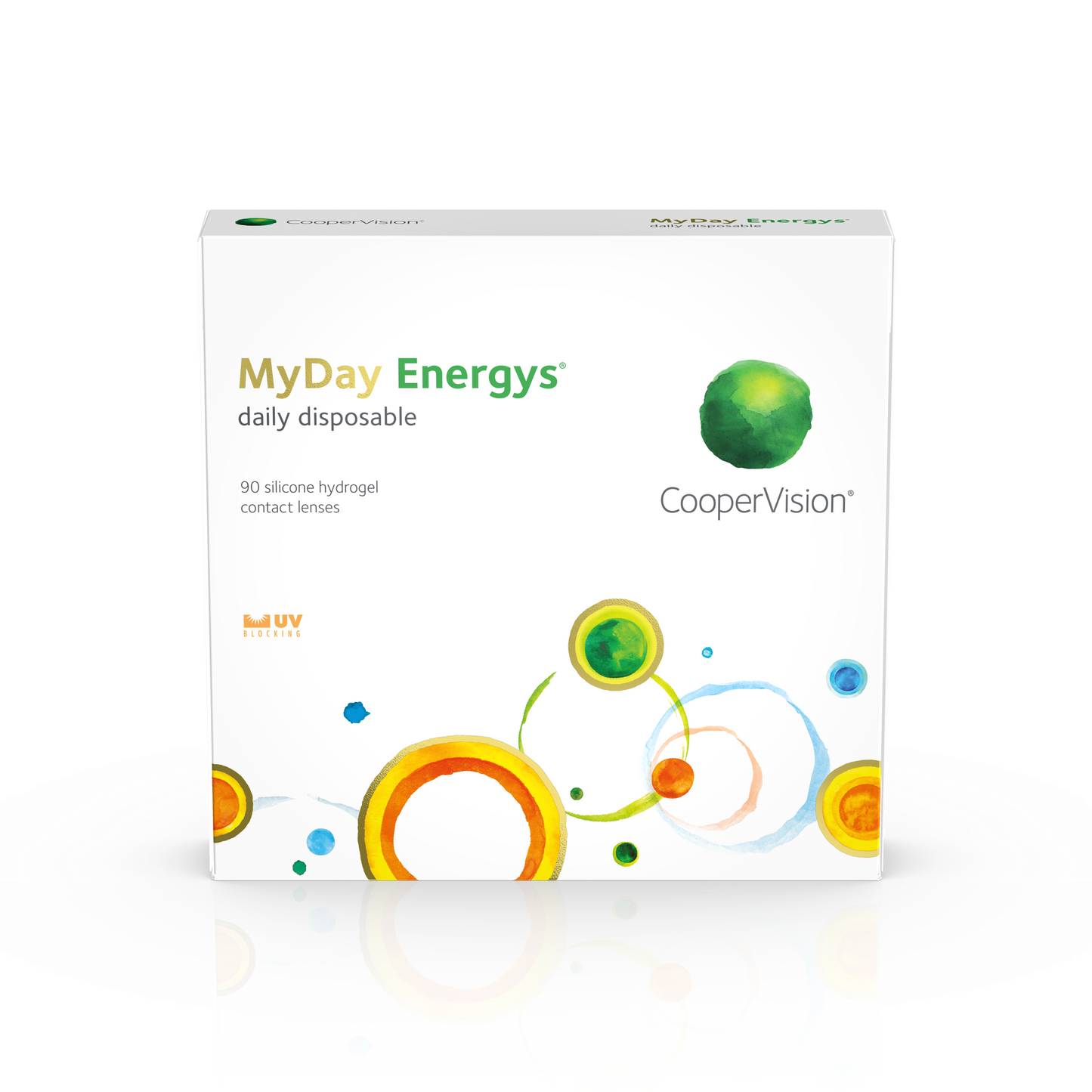 Cooper Vision MyDay Energys 1-Day 90pack ($102.75/Box After Rebate for Annual Supply)
