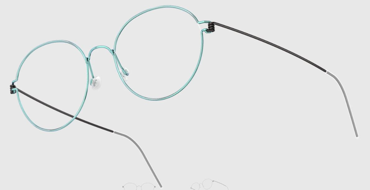 Lindberg Air Rim Round Eyeglasses