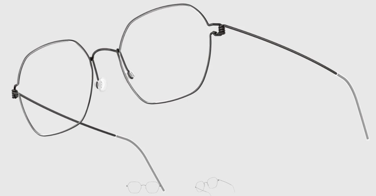 Lindberg Air Titanium Rim Geometric Eyeglasses