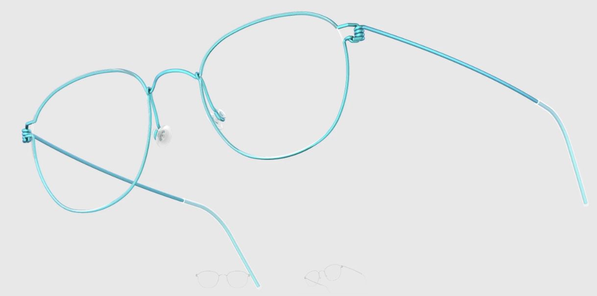 Lindberg Air Rim Square Eyeglasses