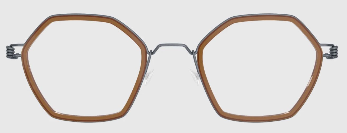 Lindberg Air Titanium Rim Geometric Eyeglasses