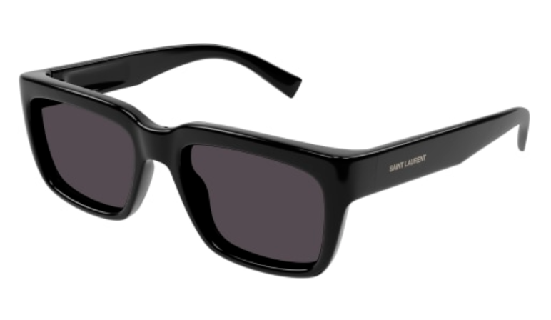 Saint Laurent Rectangular Acetate Sunglasses