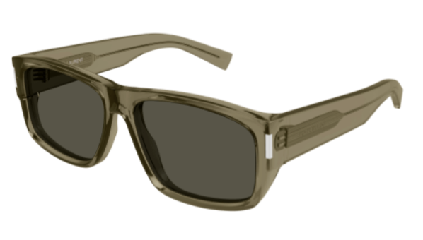 Saint Laurent Rectangular Acetate Sunglasses