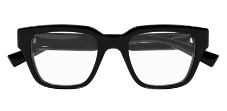 Saint Laurent Round Square Acetate Eyeglasses