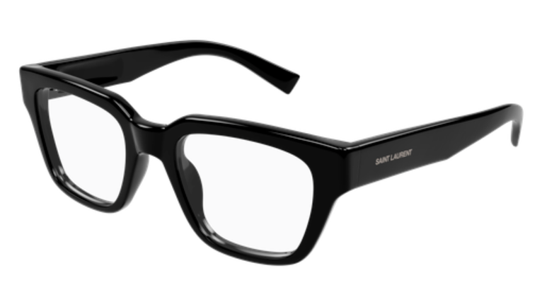Saint Laurent Round Square Acetate Eyeglasses