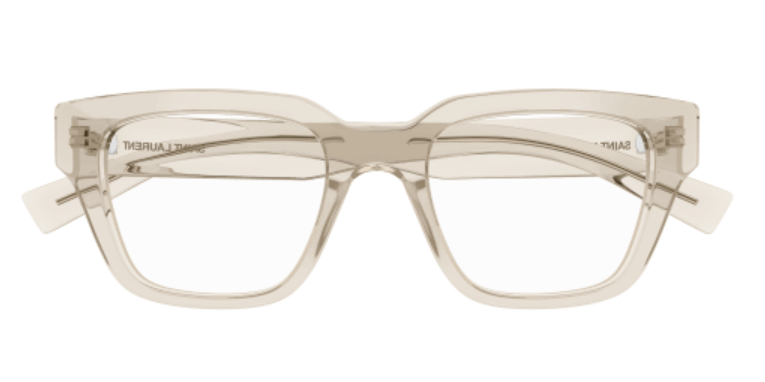 Saint Laurent Round Square Acetate Eyeglasses