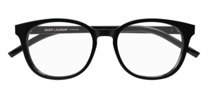 Saint Laurent Round Acetate Eyeglasses